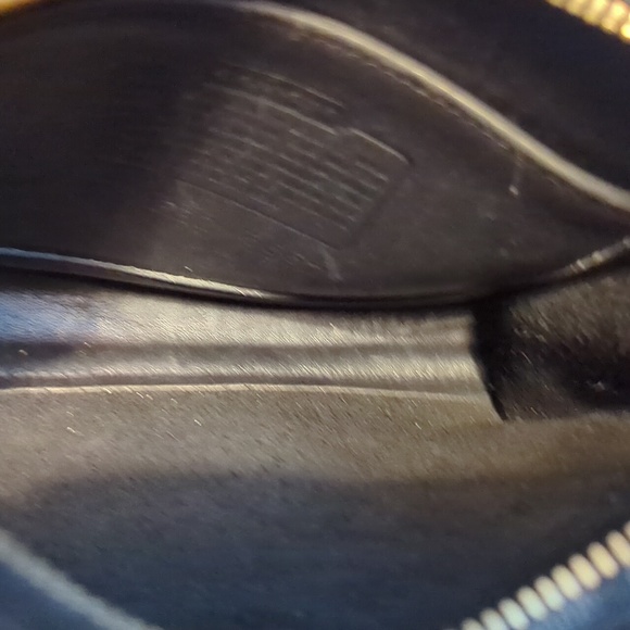 Vintage COACH small Legacy Crossbody bag w Sparkly Star Coach bag tag - Picture 12 of 16